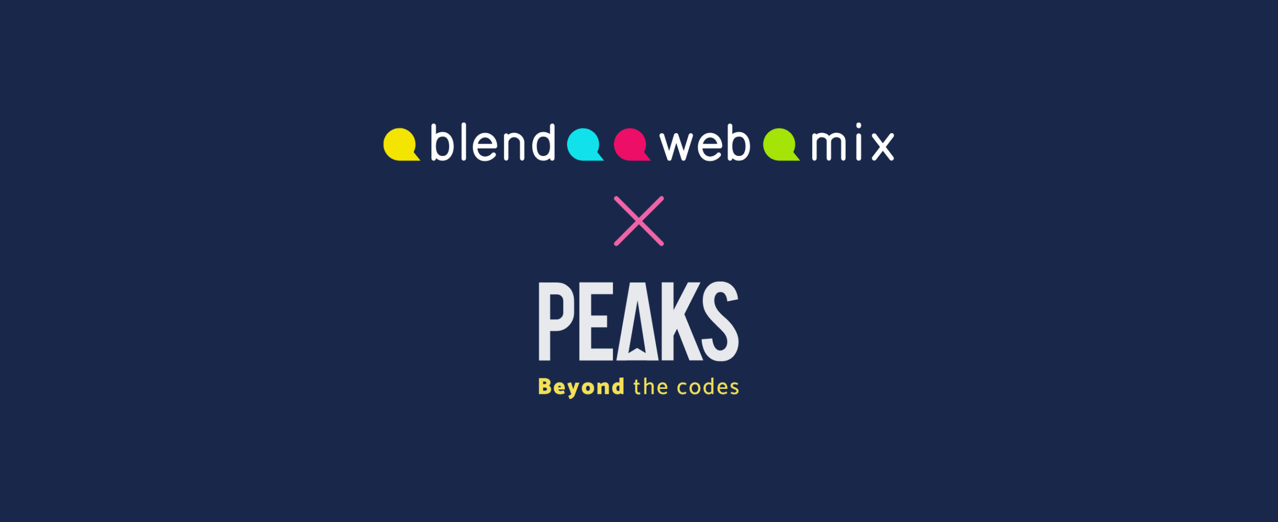 Peaks est sponsor du BlendWebMix