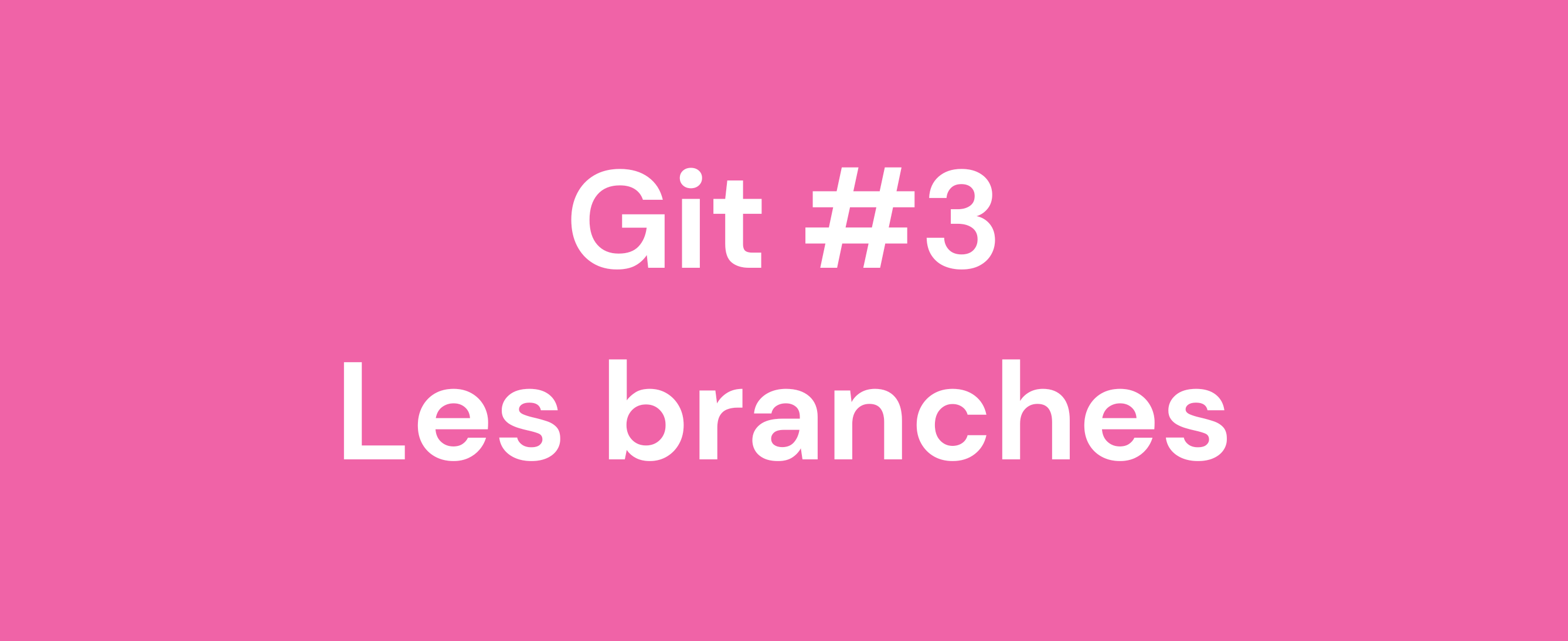 Git branches