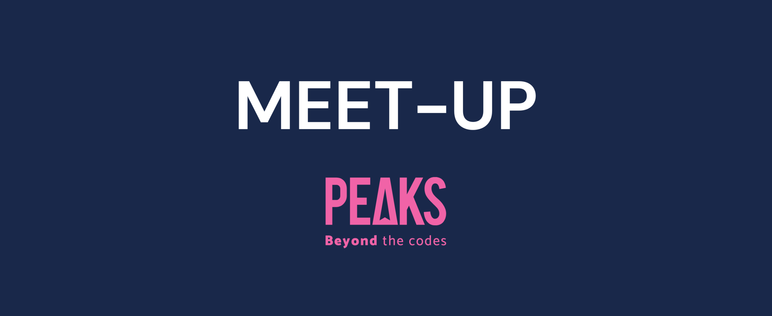 Annonce meet-up Peaks sur la performance web