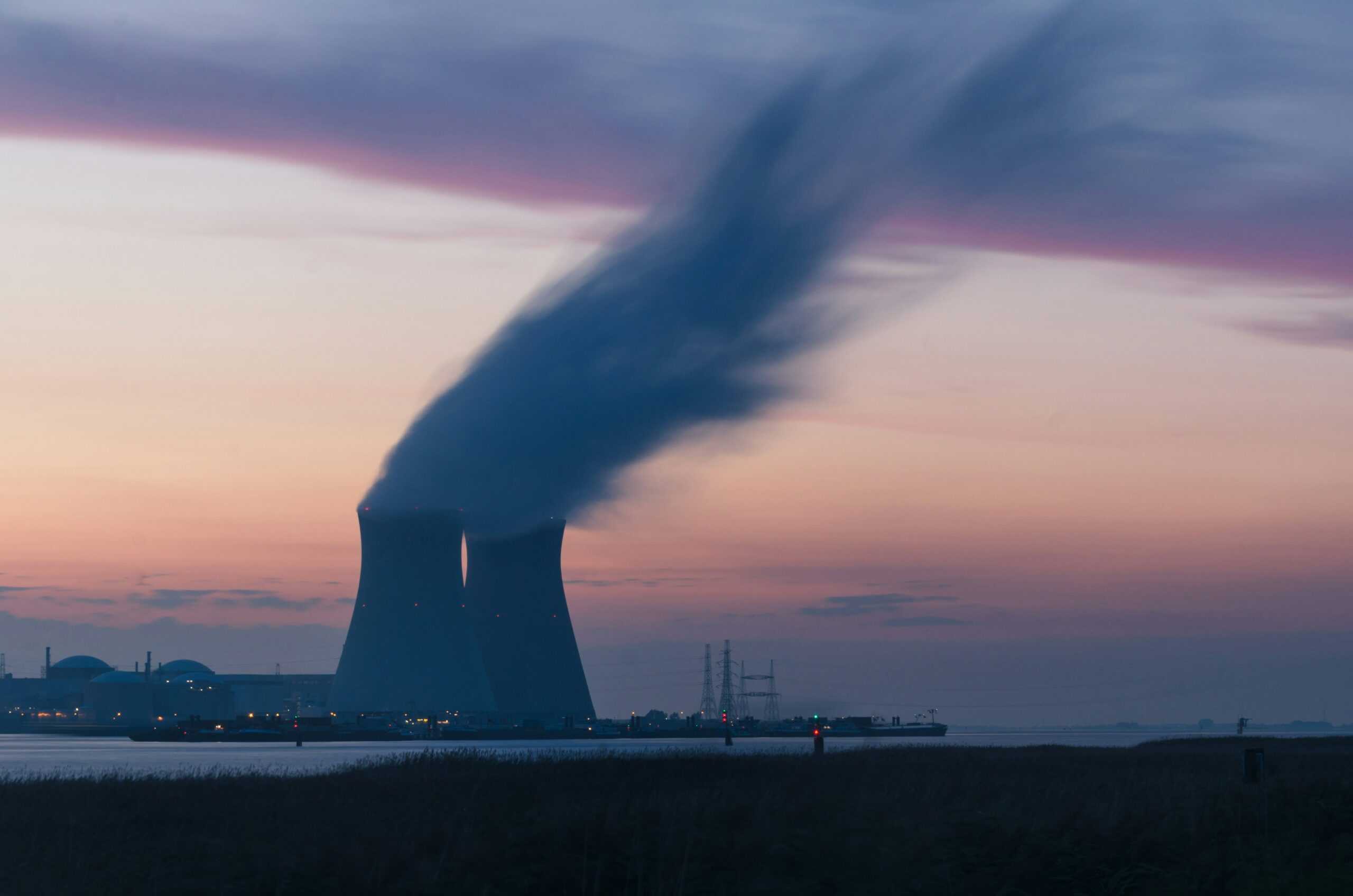 Image d'une centrale nucléaire