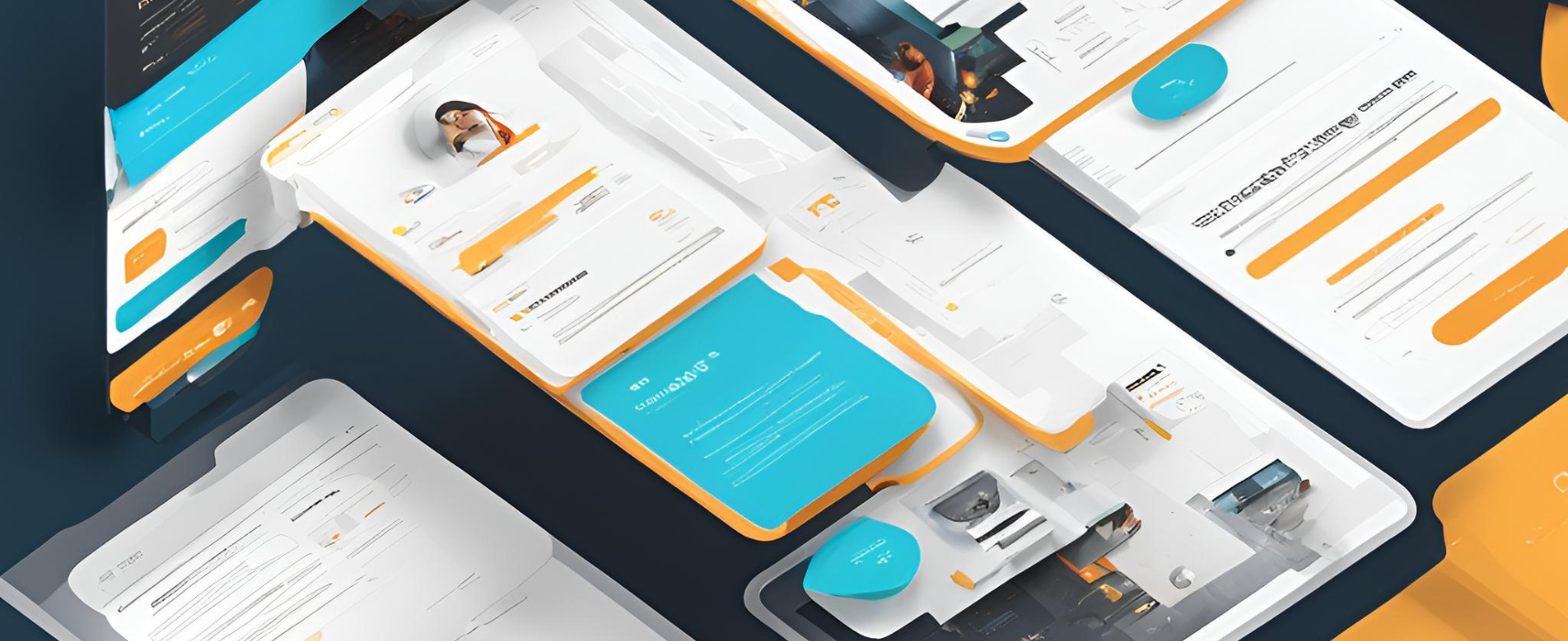 Exemple de visuels de Landing pages