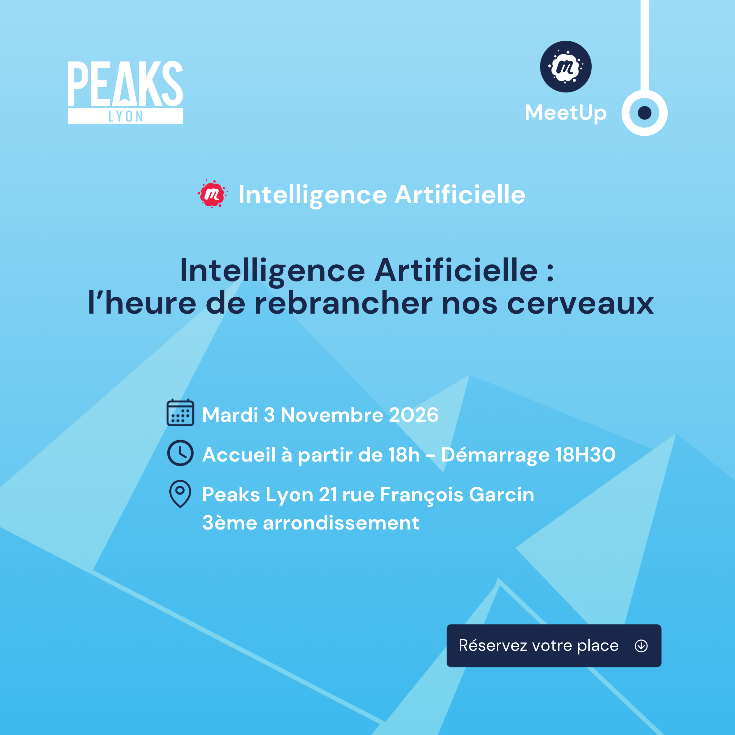 Meet-up Intelligence Artificielle